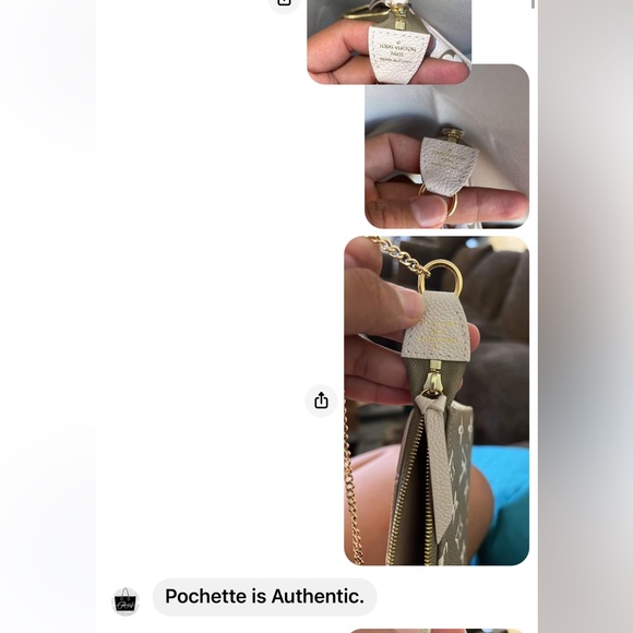 louis vuitton color block empreinte mini pochette - Picture 11 of 11